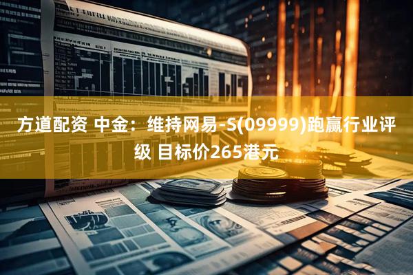 方道配资 中金：维持网易-S(09999)跑赢行业评级 目标价265港元
